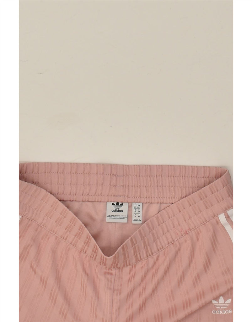 ADIDAS Womens Sport Shorts UK 10 Small Pink Polyester | Vintage Adidas | Thrift | Second-Hand Adidas | Used Clothing | Messina Hembry 