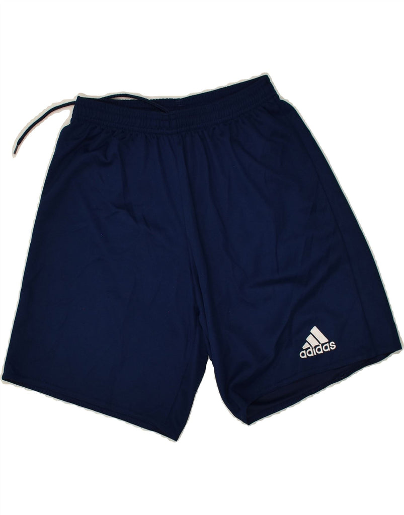 ADIDAS Mens Climalite Sport Shorts XS Navy Blue Polyester | Vintage Adidas | Thrift | Second-Hand Adidas | Used Clothing | Messina Hembry 