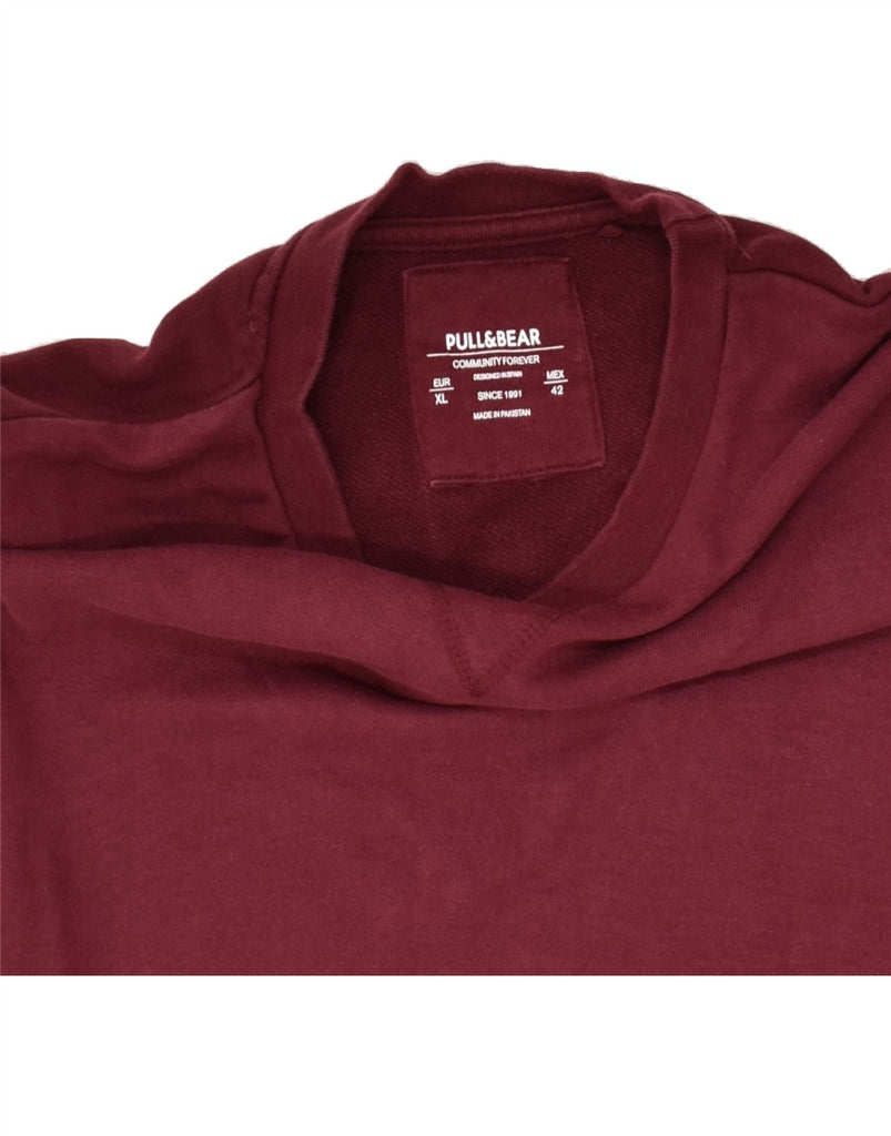 PULL & BEAR Mens Sweatshirt Jumper XL Navy Blue Colourblock Cotton | Vintage Pull & Bear | Thrift | Second-Hand Pull & Bear | Used Clothing | Messina Hembry 