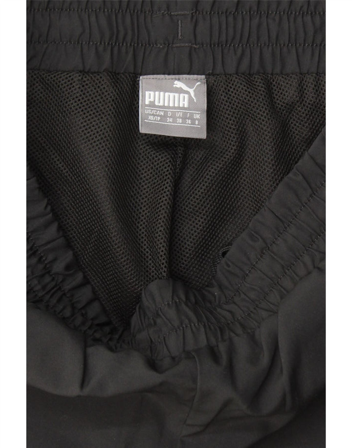 PUMA Womens Tracksuit Trousers UK 8 Small  Black Vintage Puma and Second-Hand Puma from Messina Hembry 