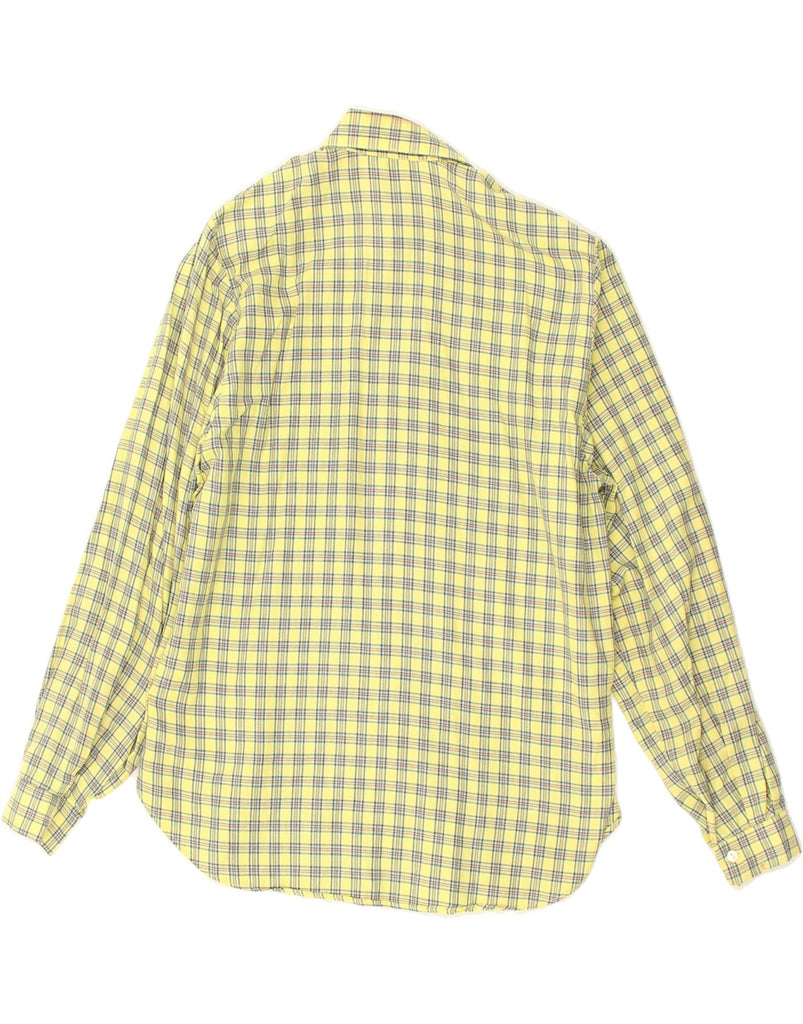 VINTAGE Womens Shirt UK 16 Large Yellow Check | Vintage Vintage | Thrift | Second-Hand Vintage | Used Clothing | Messina Hembry 