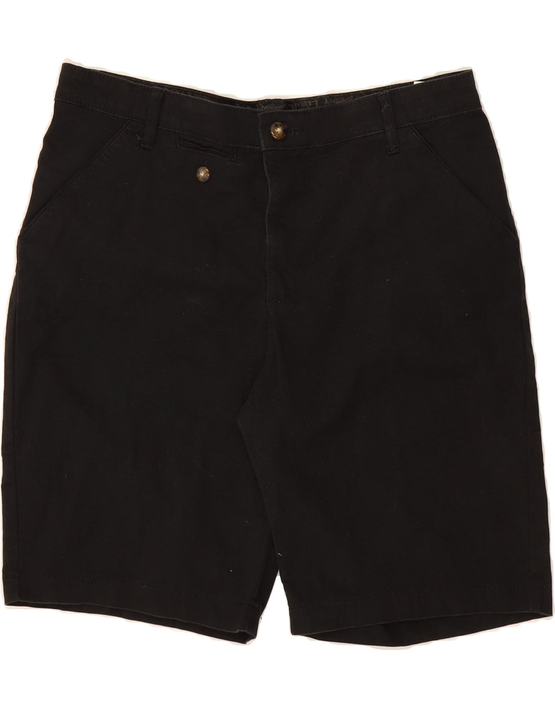 LEE Womens Chino Shorts US 14 Large W34 Black Cotton Vintage Lee and Second-Hand Lee from Messina Hembry 