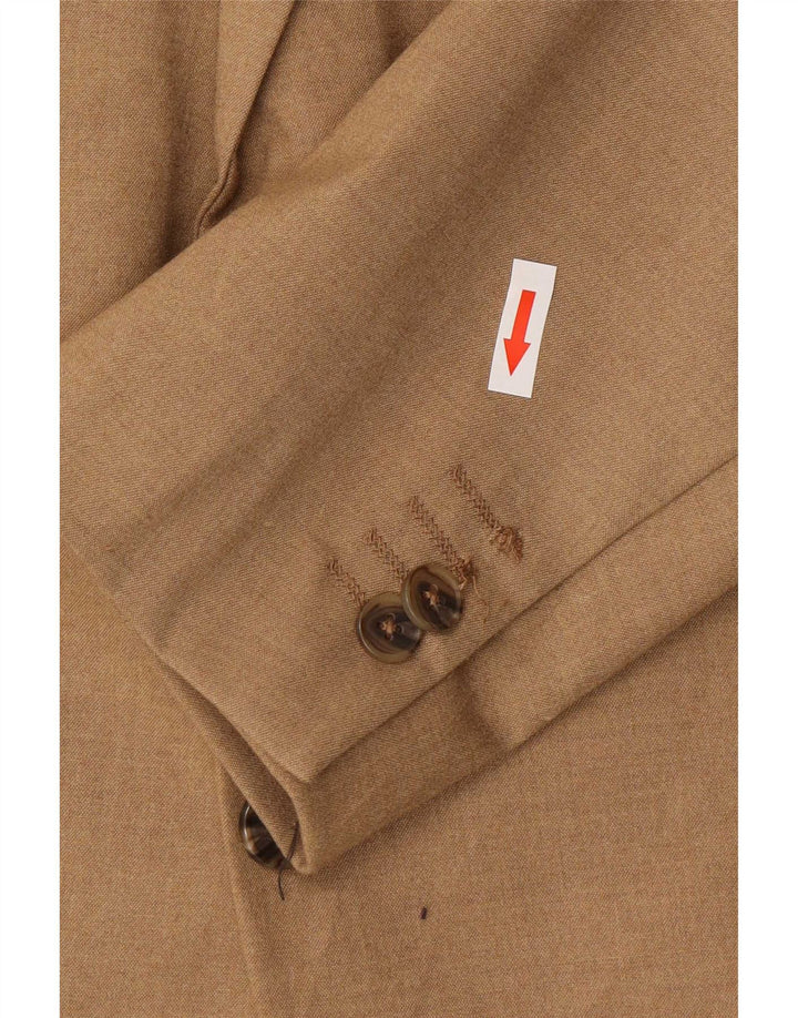 Angelo Litrico Mens By C&A 2 Button Blazer Jacket EU 52 Large Brown