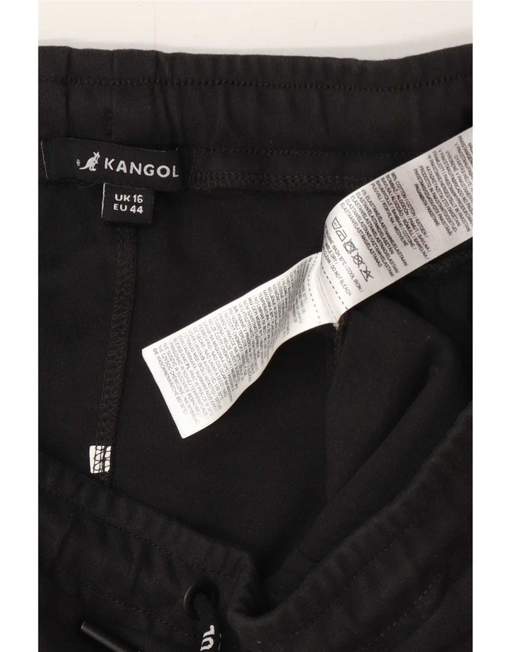 Kangol Womens Sport Shorts UK 16 Large Grey Cotton