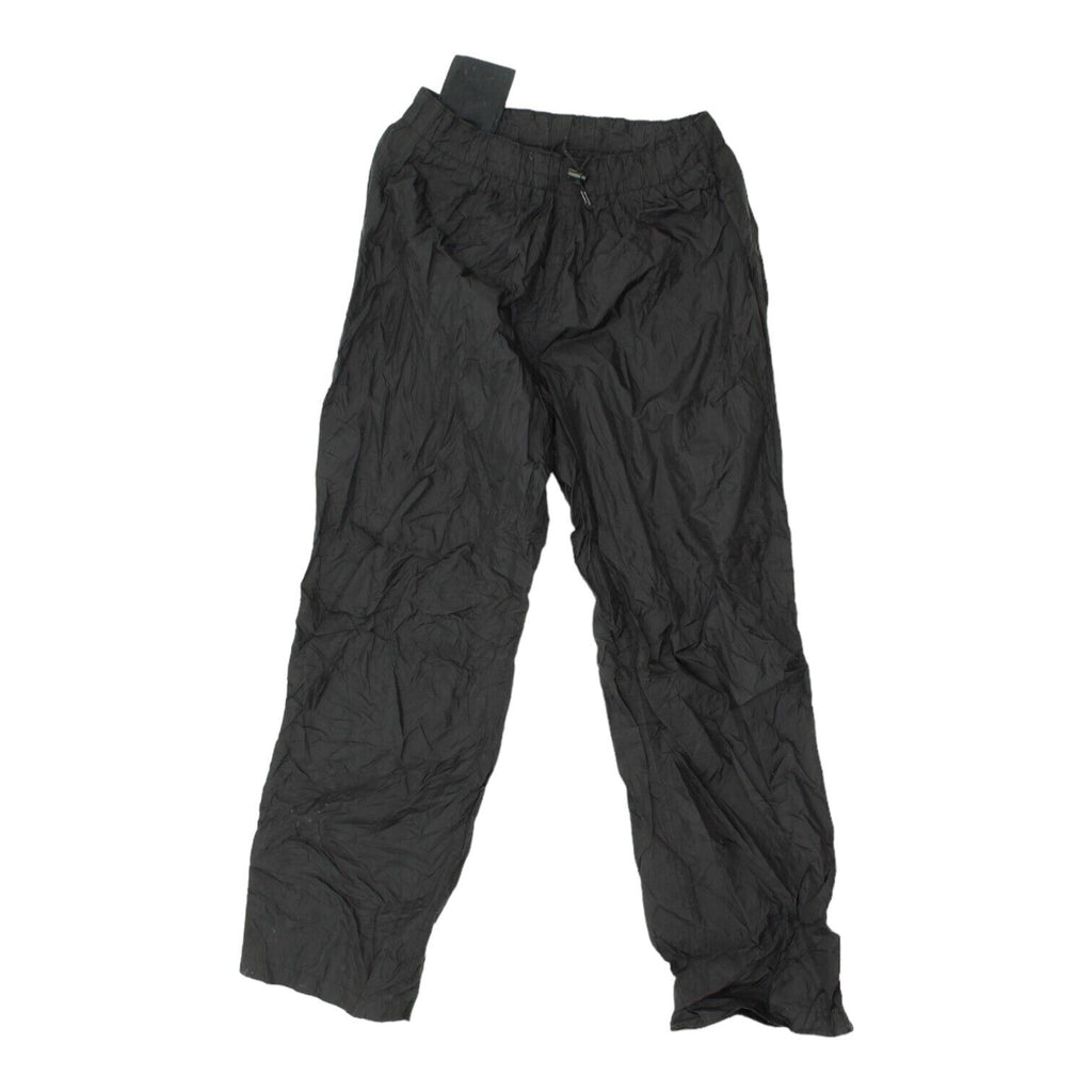 Columbia Sportswear Mens Black Nylon Rain Trousers | Vintage Designer Activewear | Vintage Messina Hembry | Thrift | Second-Hand Messina Hembry | Used Clothing | Messina Hembry 