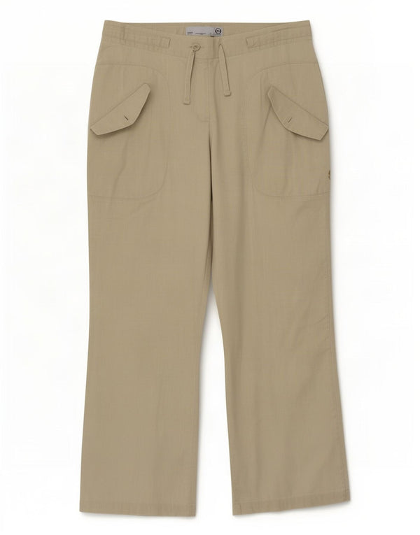 Sergio Tacchini Womens Straight Cargo Trousers Small W30 L28 Khaki