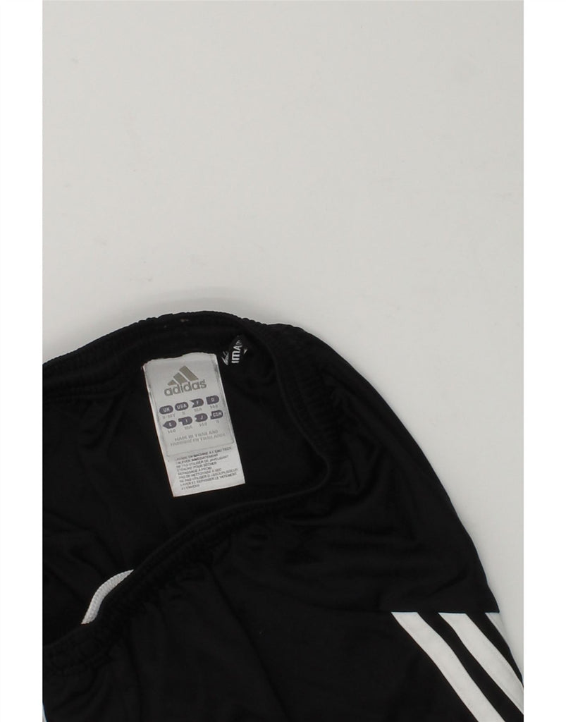 ADIDAS Boys Sport Shorts 9-10 Years Black Polyester | Vintage Adidas | Thrift | Second-Hand Adidas | Used Clothing | Messina Hembry 