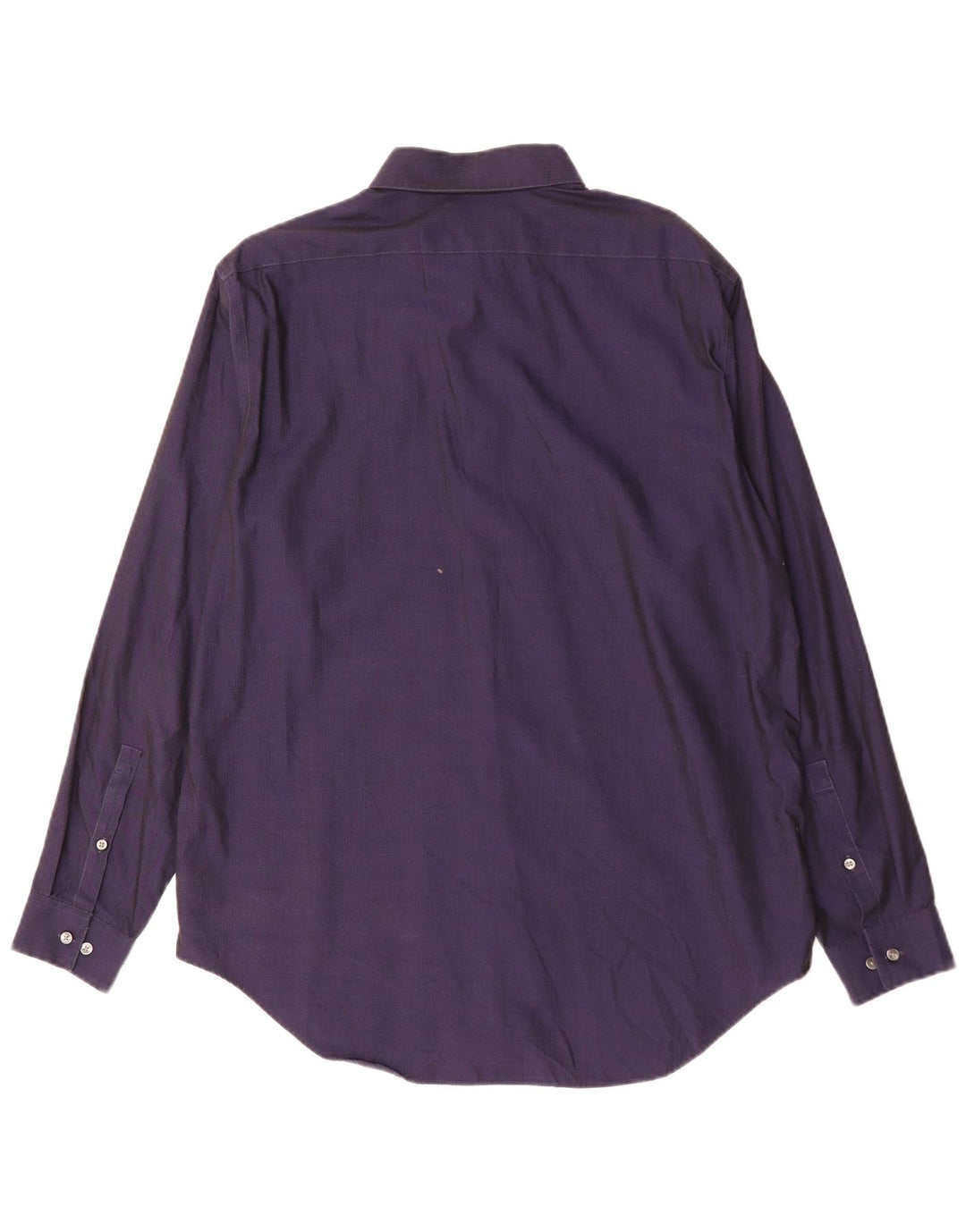 CALVIN KLEIN JEANS Mens Slim Fit Shirt Size 17 XL Navy Blue Cotton