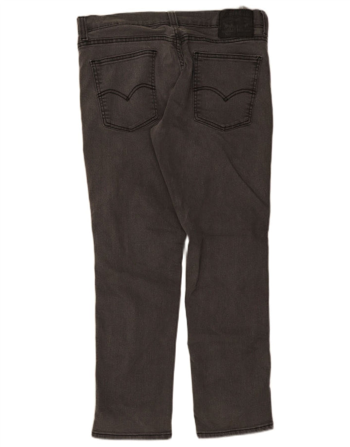 Levi's Mens 511 Slim Jeans W34 L30 Grey Cotton