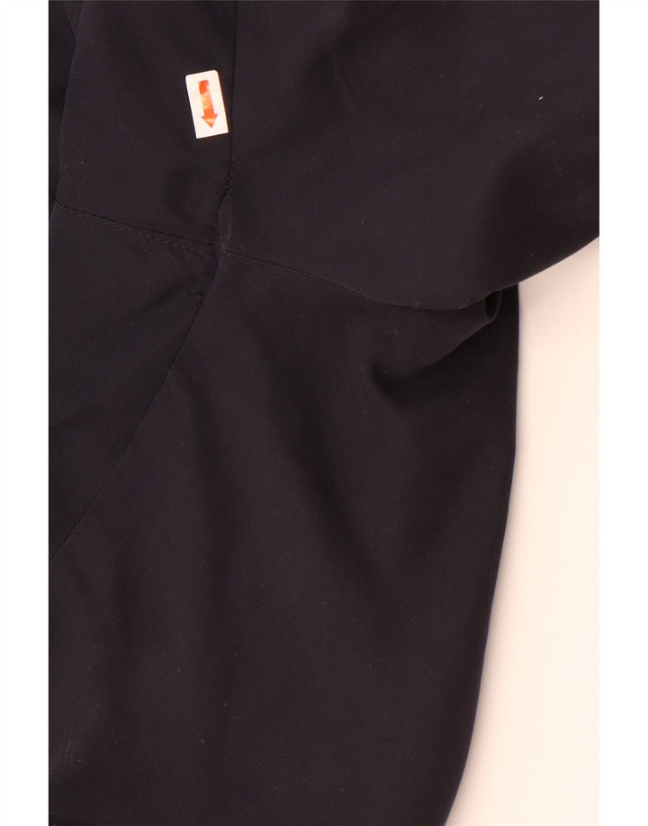 Lotto Mens Tracksuit Trousers Large Navy Blue Colourblock Polyester