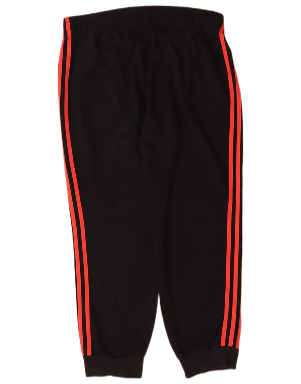 Adidas Womens Tracksuit Trousers Joggers UK 20/22 XL Black Cotton