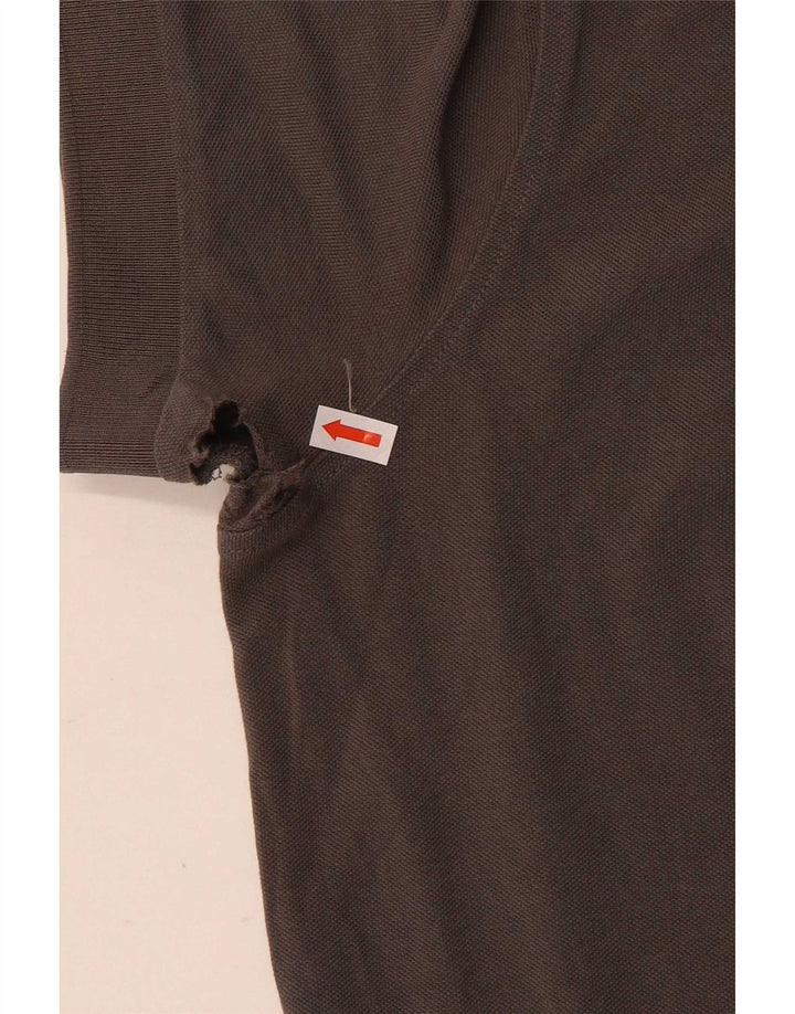 Hugo Boss Mens Regular Fit Polo Shirt XL Brown Cotton