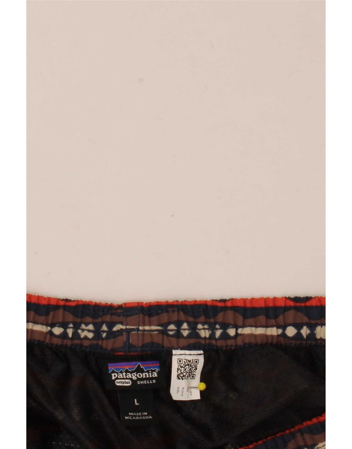 Patagonia Mens Swimming Shorts Large Multicoloured Geometric