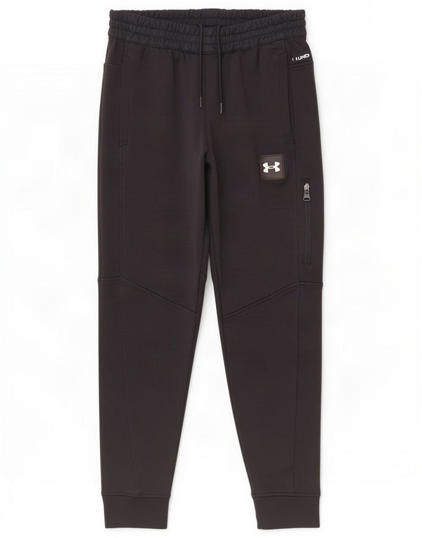 Under Armour Mens Tracksuit Trousers Joggers Medium Black