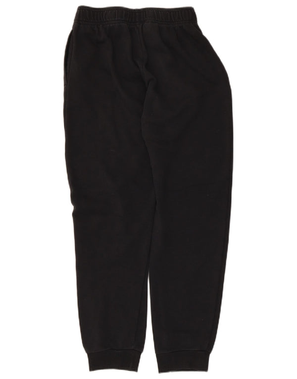 Adidas Boys Tracksuit Trousers Joggers 11-12 Years Black Cotton