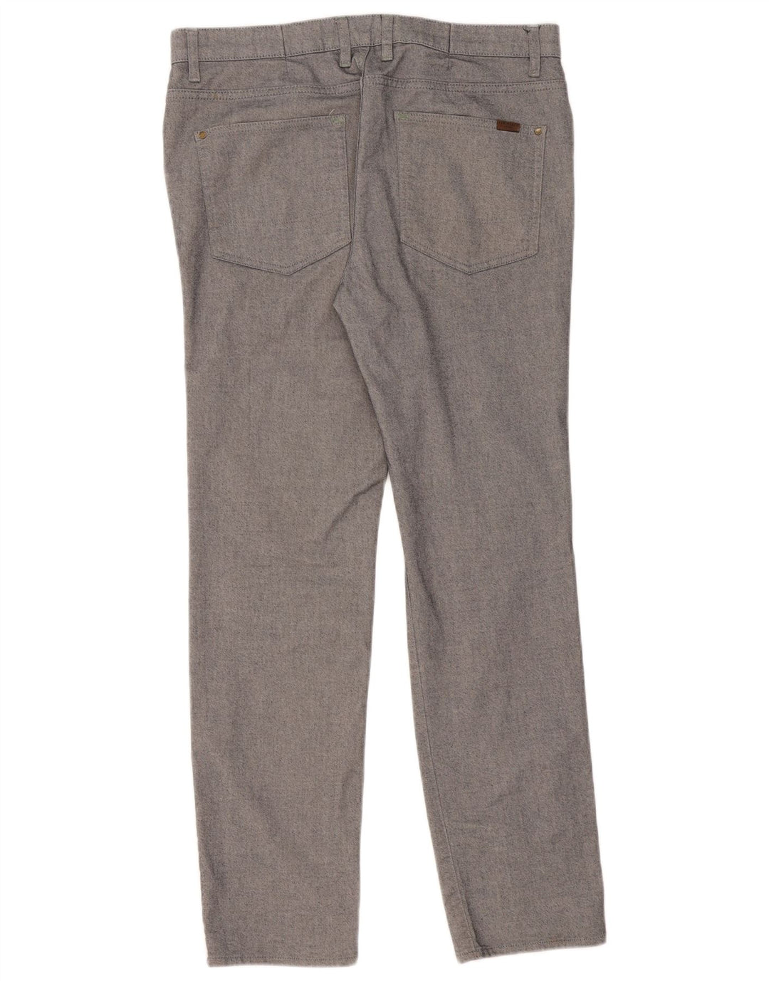 Ted Baker Mens Slim Casual Trousers W32 L30 Grey Cotton