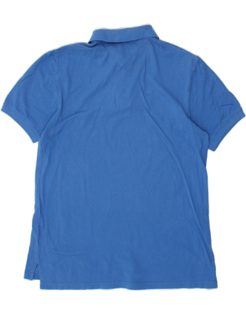 TOMMY HILFIGER Mens Polo Shirt Large Blue Cotton Vintage Tommy Hilfiger and Second-Hand Tommy Hilfiger from Messina Hembry 