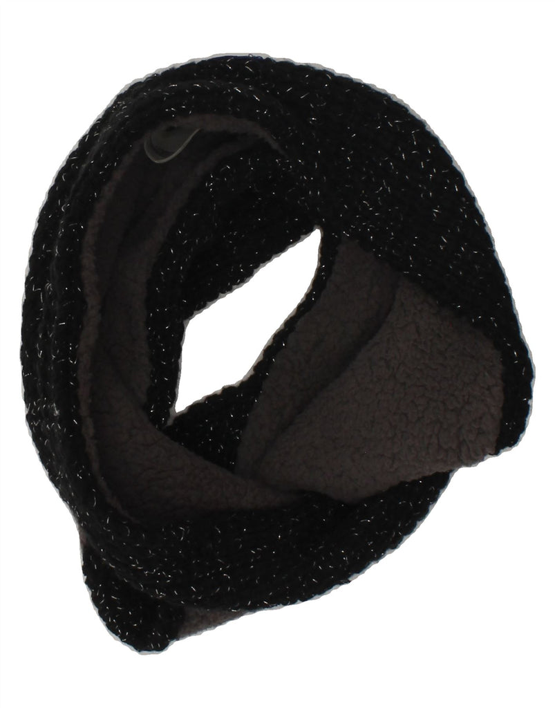 SUPERDRY Womens Cowl Scarf One Size Black Flecked Acrylic | Vintage Superdry | Thrift | Second-Hand Superdry | Used Clothing | Messina Hembry 