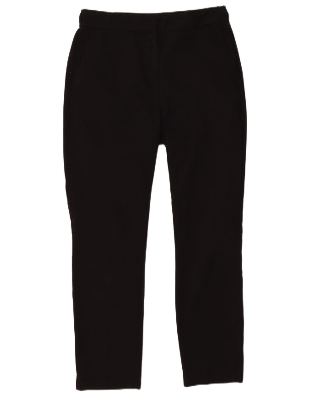 Zara Womens Slim Chino Trousers Medium W28 L26 Black Cotton
