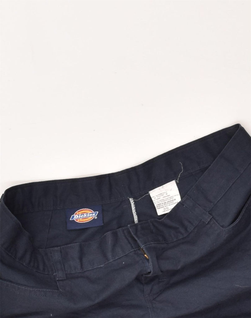 DICKIES Womens Casual Shorts UK 20 2XL W34  Navy Blue Cotton | Vintage Dickies | Thrift | Second-Hand Dickies | Used Clothing | Messina Hembry 