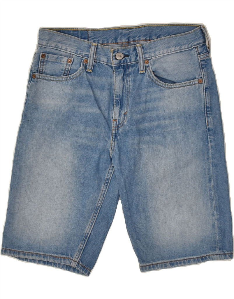 LEVI'S Mens 508 Denim Shorts W29 Small  Blue Cotton | Vintage Levi's | Thrift | Second-Hand Levi's | Used Clothing | Messina Hembry 