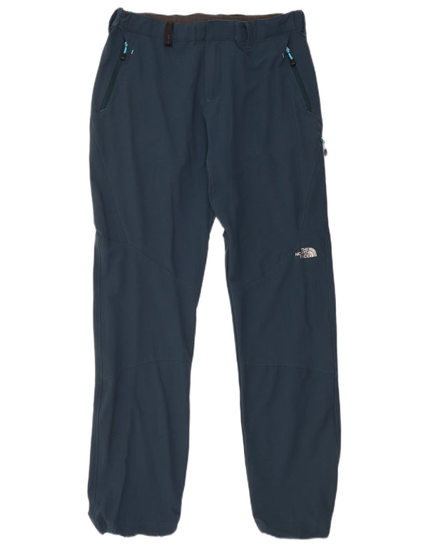 The North Face Womens Hiking Cargo Trousers Medium W13 L31 Blue Nylon