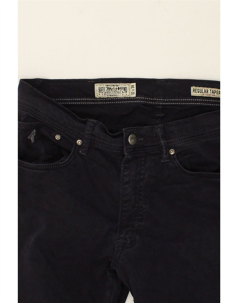 MARLBORO CLASSICS Mens Tapered Straight Jeans W32 L30 Navy Blue Cotton | Vintage Marlboro Classics | Thrift | Second-Hand Marlboro Classics | Used Clothing | Messina Hembry 