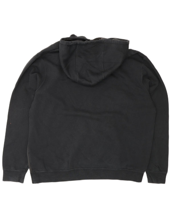 Nike Mens Graphic Relaxed Fit Hoodie Jumper Large Black Colourblock Sports
