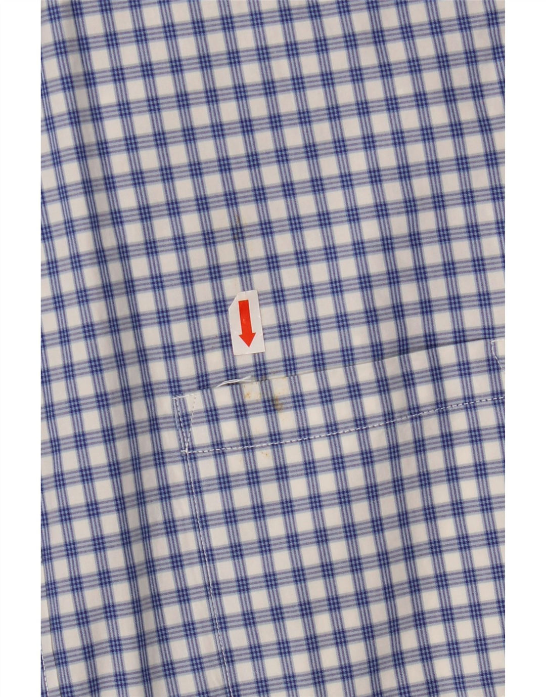 J. CREW Mens Shirt XL Blue Check Cotton