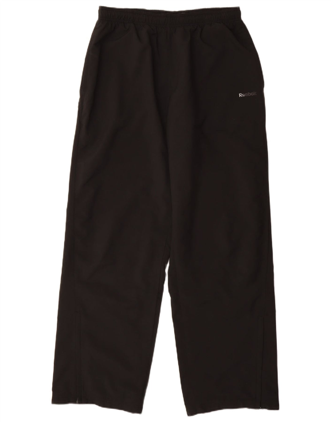 REEBOK Mens Tracksuit Trousers Medium  Black Polyester