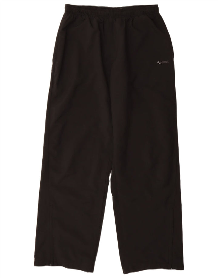 REEBOK Mens Tracksuit Trousers Medium  Black Polyester