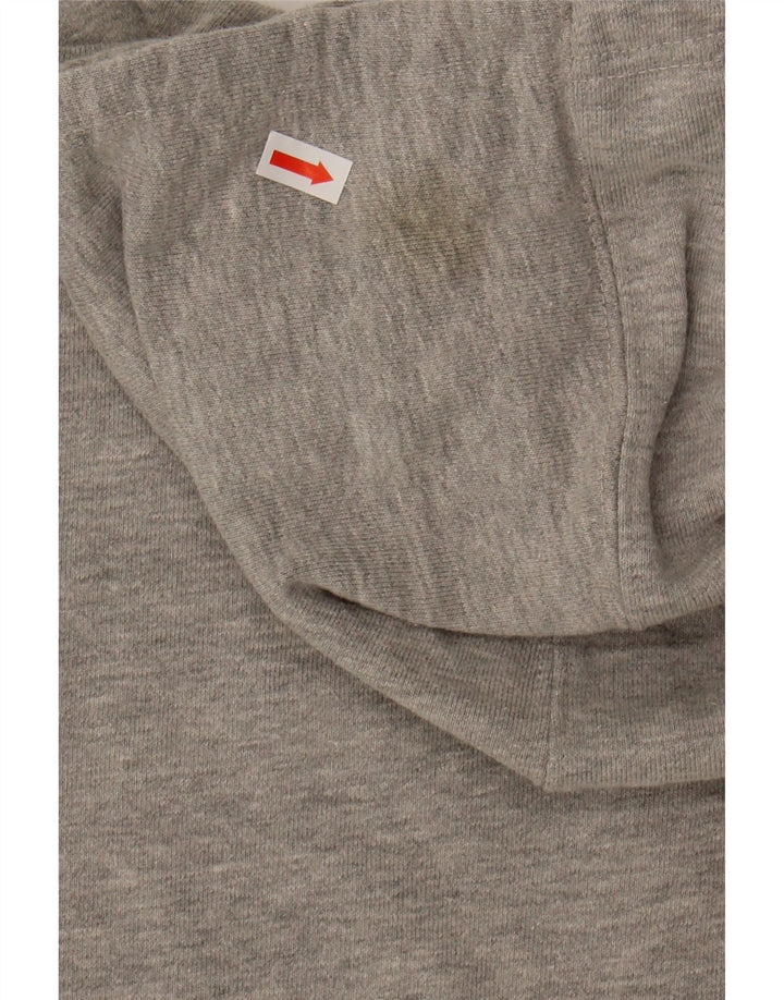 CHAMPION Mens Zip Hoodie Sweater Small Grey Cotton Vintage Champion and Second-Hand Champion from Messina Hembry 