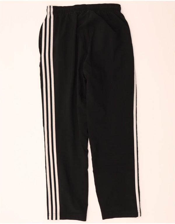 Adidas Mens Tracksuit Trousers UK 36/38 Small Black Polyester