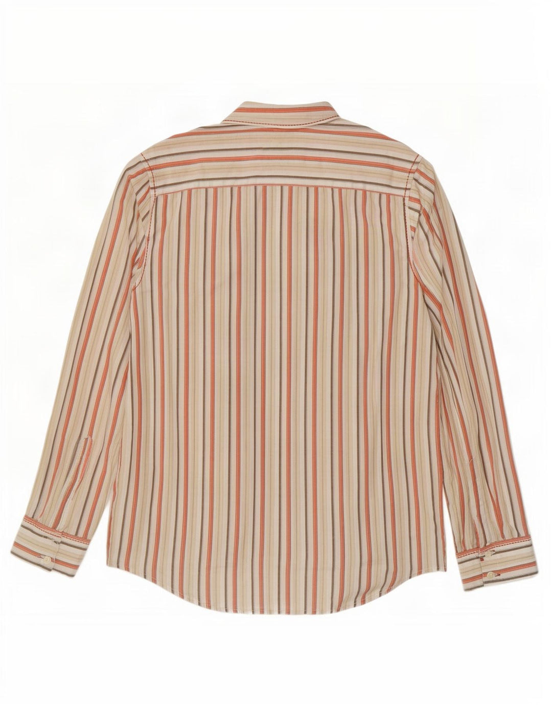 Timberland Mens Shirt Large Multicoloured Striped Cotton