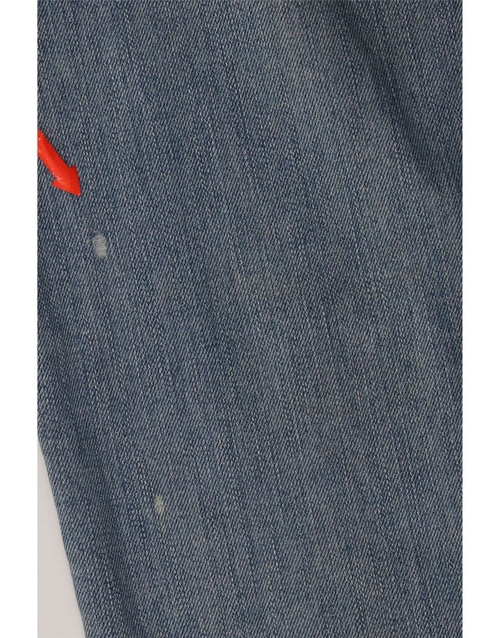 Wrangler Mens Texas Stretch Straight Jeans W32 L29 Blue Cotton
