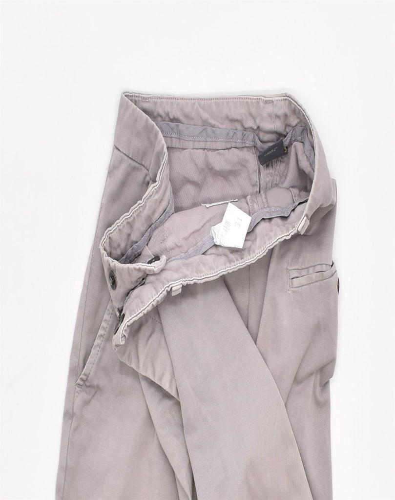 DONDUP Mens Slim Chino Trousers W31 L28 Grey Cotton | Vintage | Thrift | Second-Hand | Used Clothing | Messina Hembry 