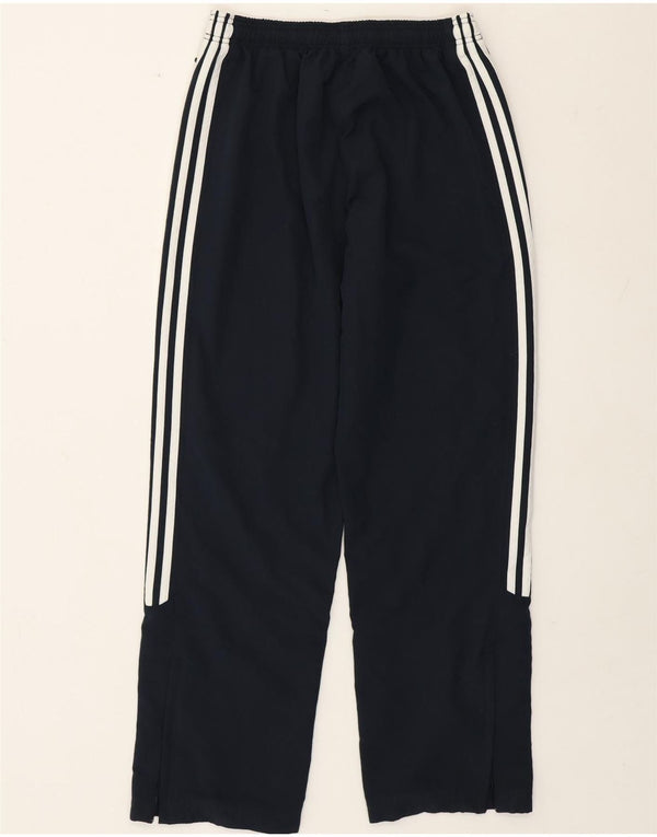 Adidas Womens Tracksuit Trousers UK 12 Medium Navy Blue Polyester