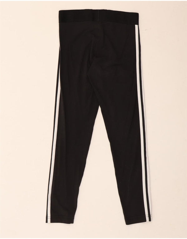 Adidas Womens Leggings UK 8/10 Small Black Sports