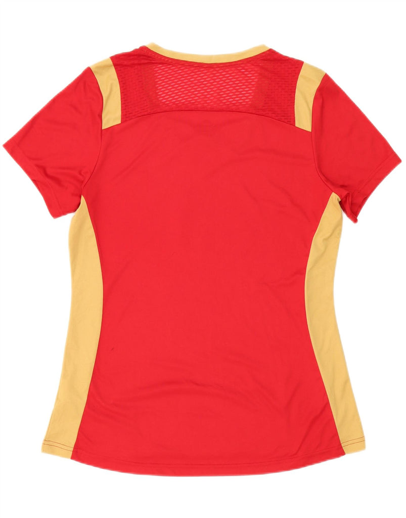 MAJESTIC Womens San Francisco Graphic T-Shirt Top UK 18 XL Red Colourblock Vintage Majestic and Second-Hand Majestic from Messina Hembry 