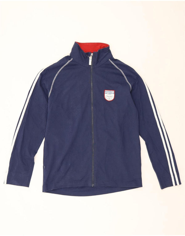 Sergio Tacchini Mens Graphic Tracksuit Top Jacket Large Navy Blue Cotton