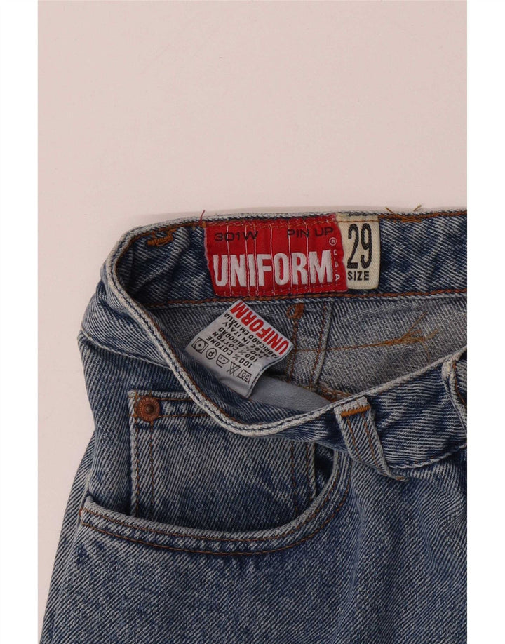 Uniform Womens Tapered Jeans W29 L28 Blue