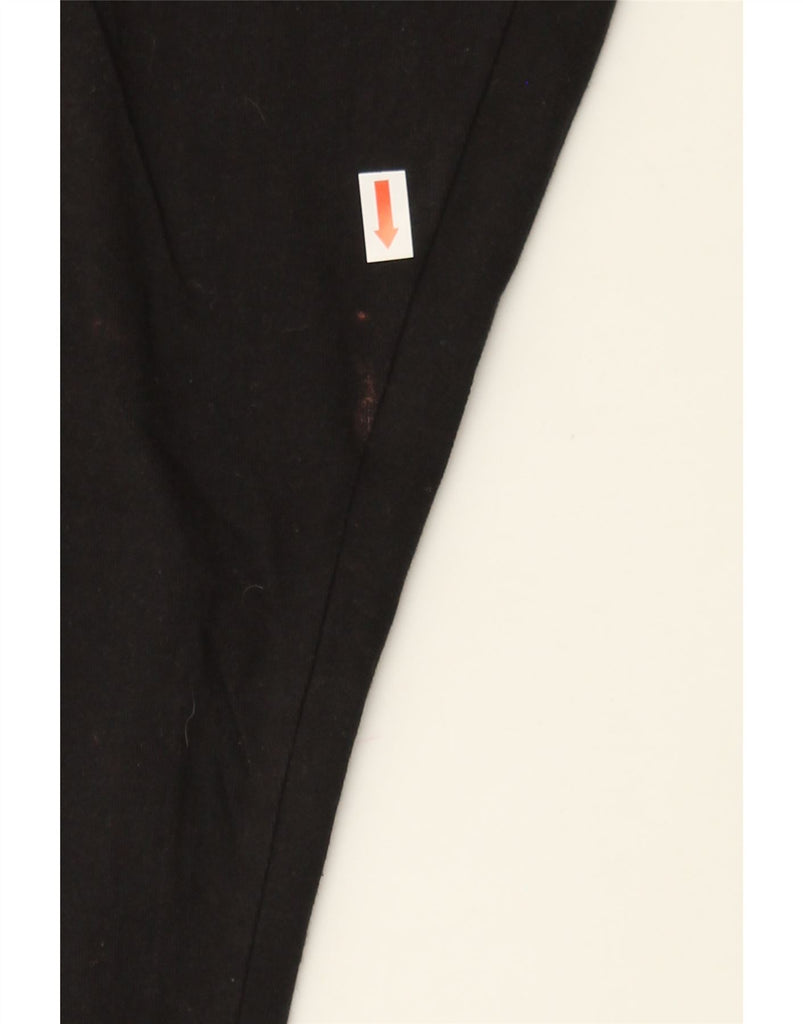 ADIDAS Womens Leggings UK 8 Small Black Cotton Vintage Adidas and Second-Hand Adidas from Messina Hembry 