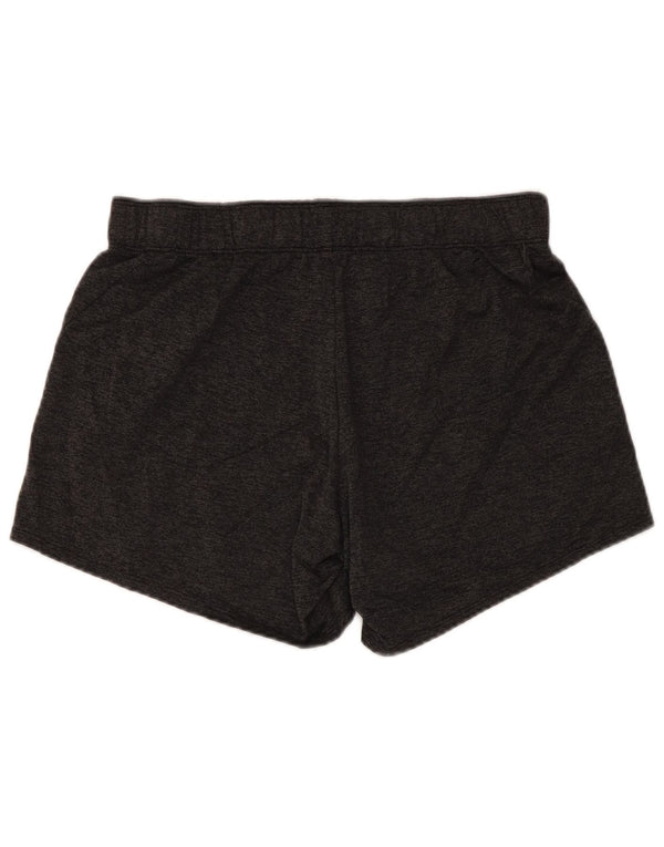 Nike Womens Dri Fit Sport Shorts UK 14 Medium  Grey Polyester