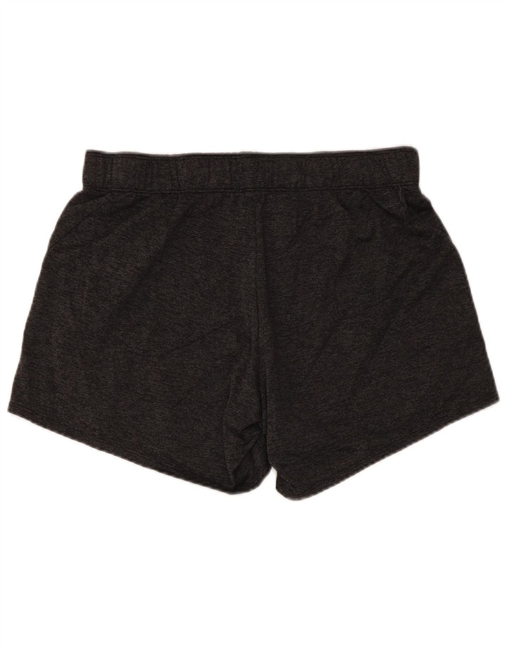 Nike Womens Dri Fit Sport Shorts UK 14 Medium  Grey Polyester