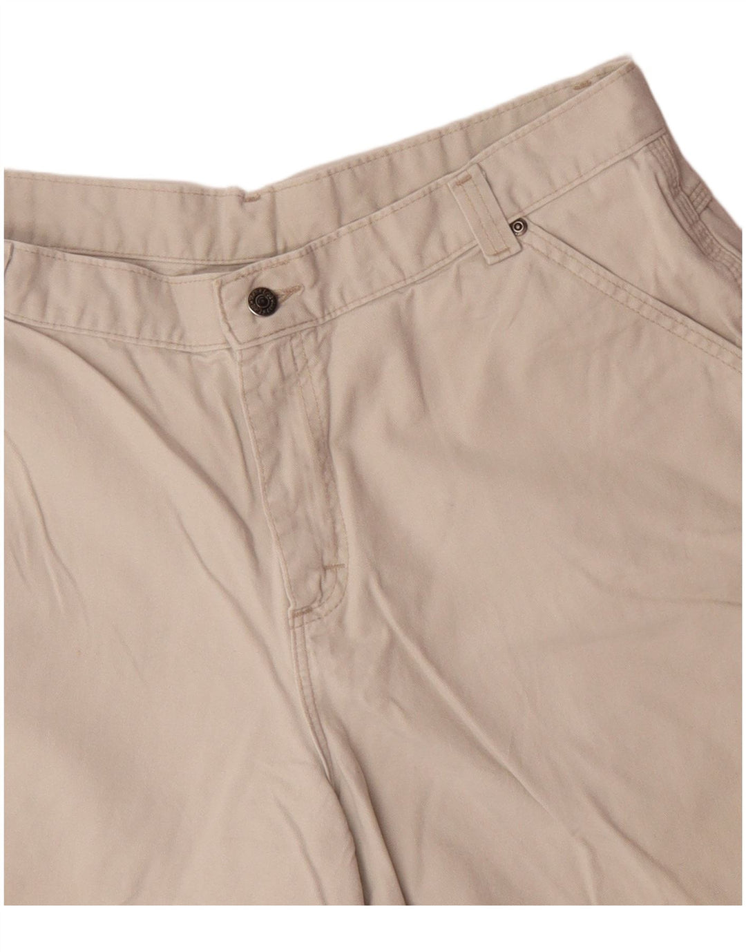 LEE Womens Chino Shorts W36 XL Beige