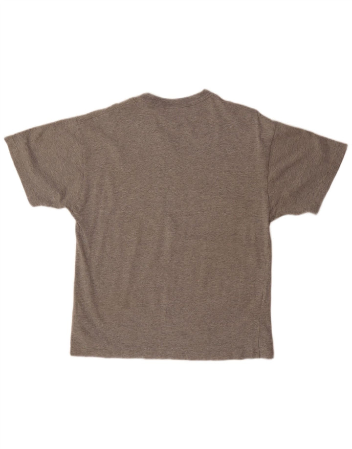 Nike Mens T-Shirt Top Medium Grey Cotton