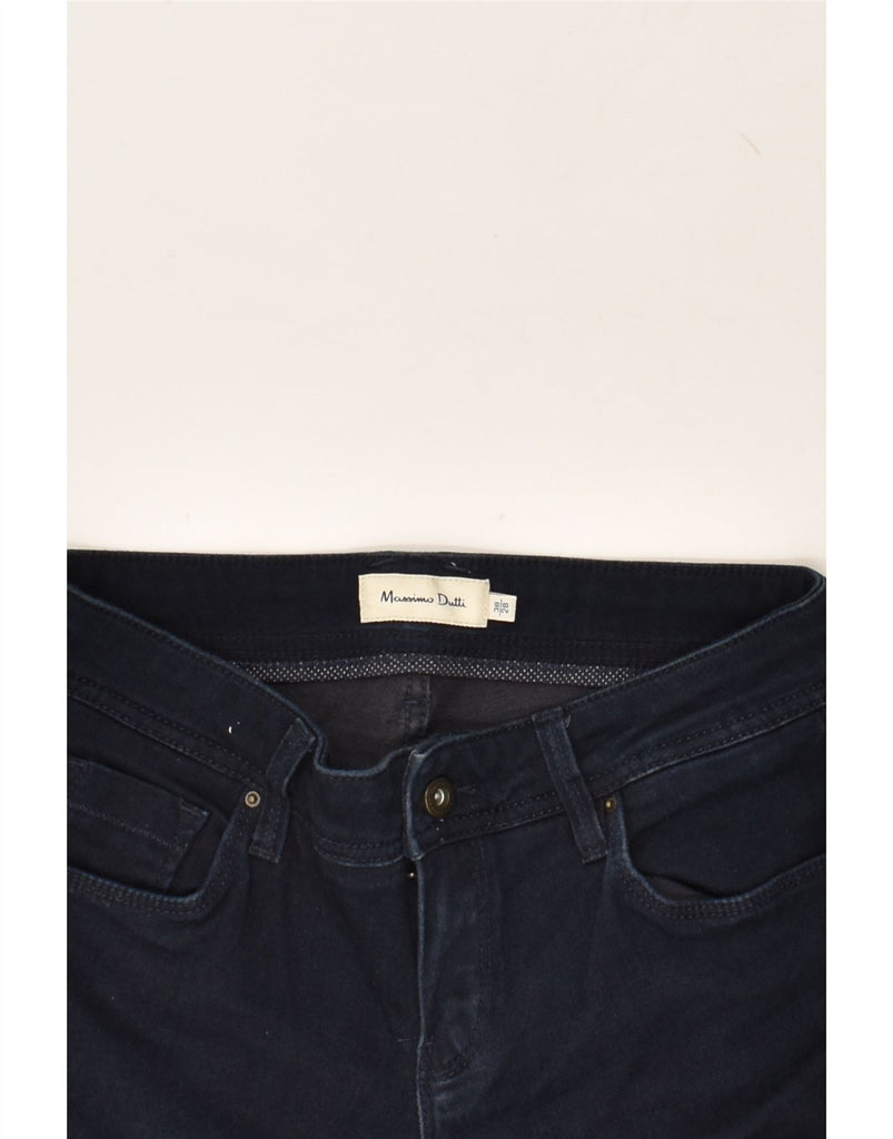 MASSIMO DUTTI Womens Skinny Jeans W28 L28 Navy Blue Cotton | Vintage Massimo Dutti | Thrift | Second-Hand Massimo Dutti | Used Clothing | Messina Hembry 