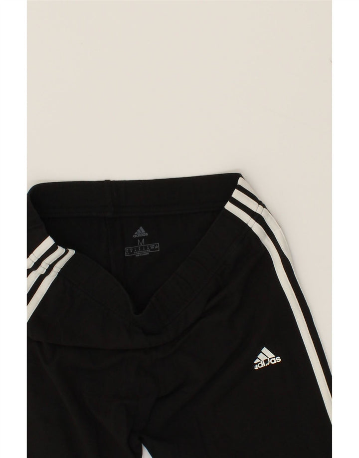 ADIDAS Womens Sport Shorts UK 12/14 Medium  Black Vintage Adidas and Second-Hand Adidas from Messina Hembry 