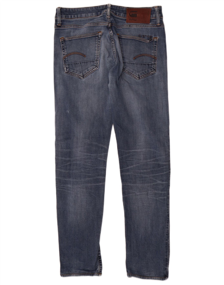 G-Star Womens Slim Jeans W29 L30 Blue Cotton