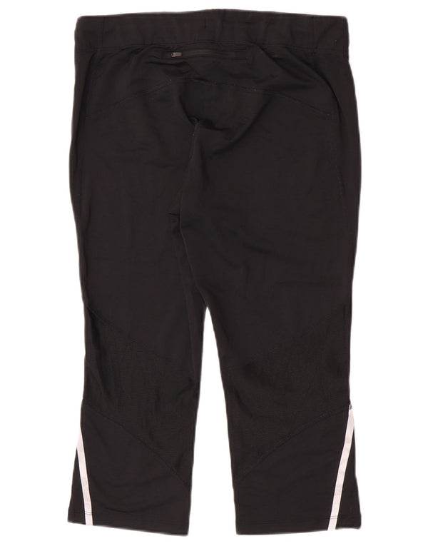 New Balance Womens Capri Leggings UK 14 Large Black